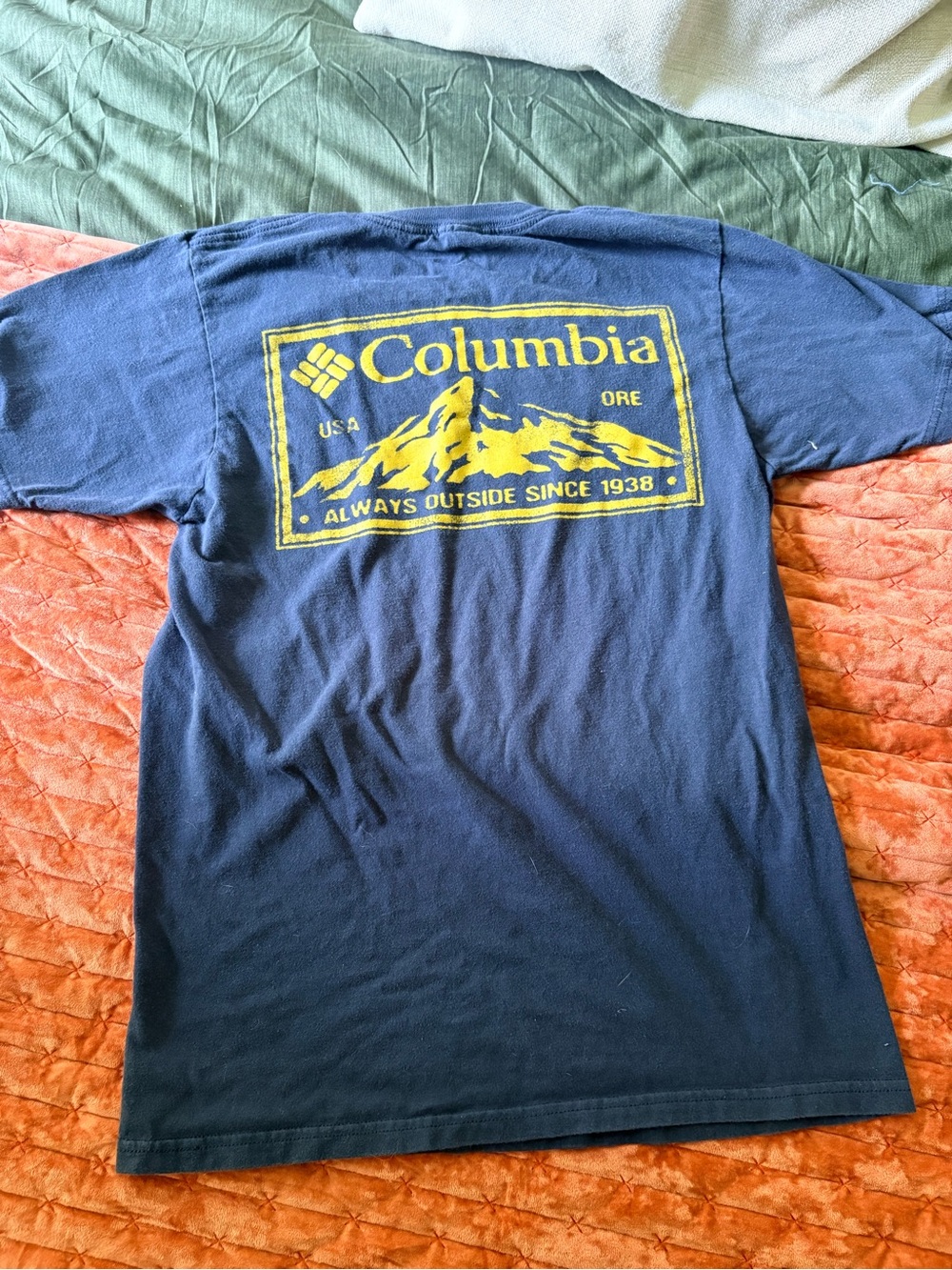 Columbia Navy Short-Sleeve Logo T-Shirt